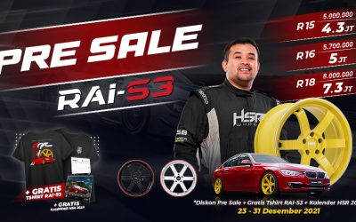 Pre Sale HSR RAI-S3, Dapatkan Bonus + Diskon 700rb